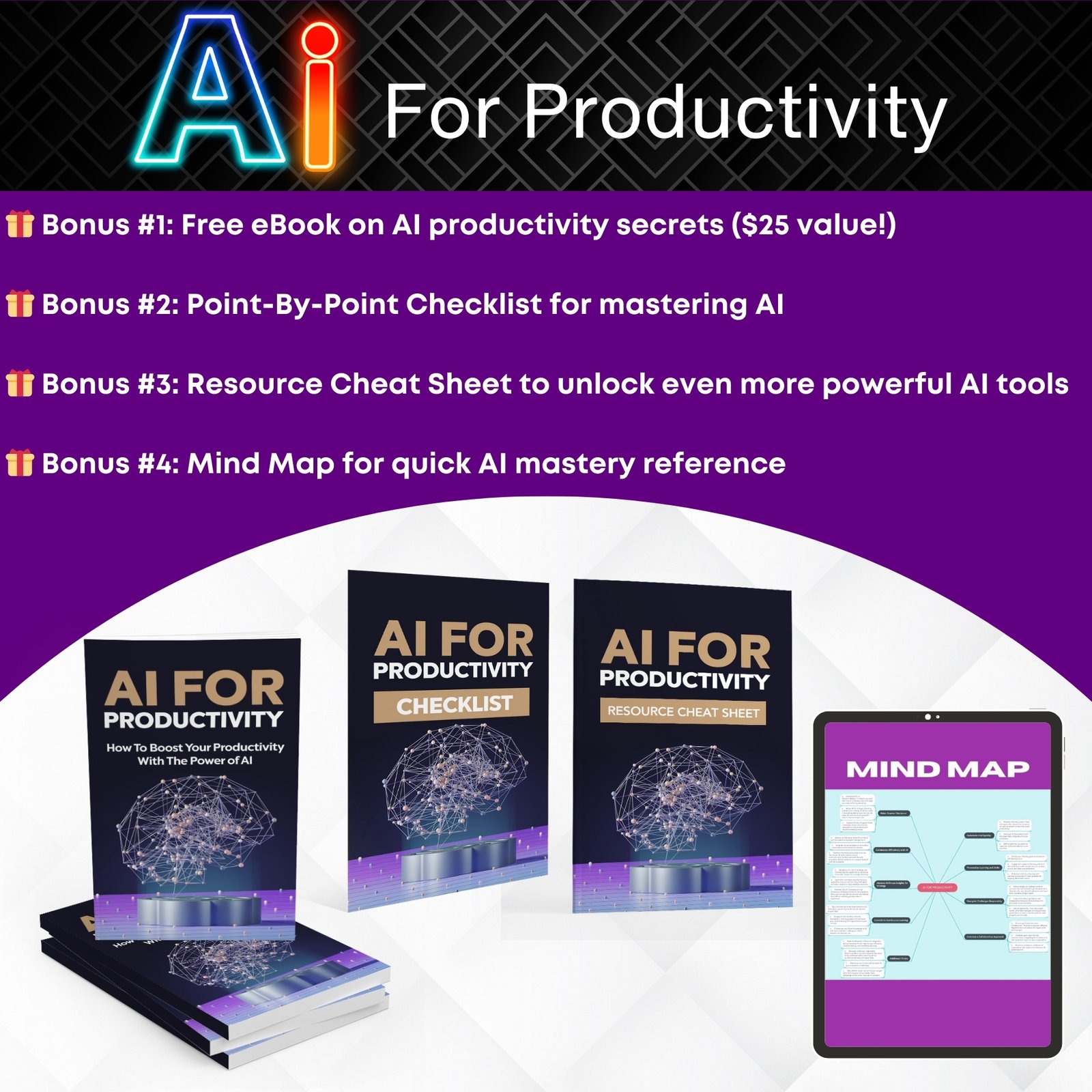 AI For Productivity Video Course (Upgrade Package) + BONUS Ebook - Image 6