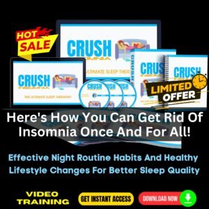 Crush Insomnia Upgrade Package (Video Course)