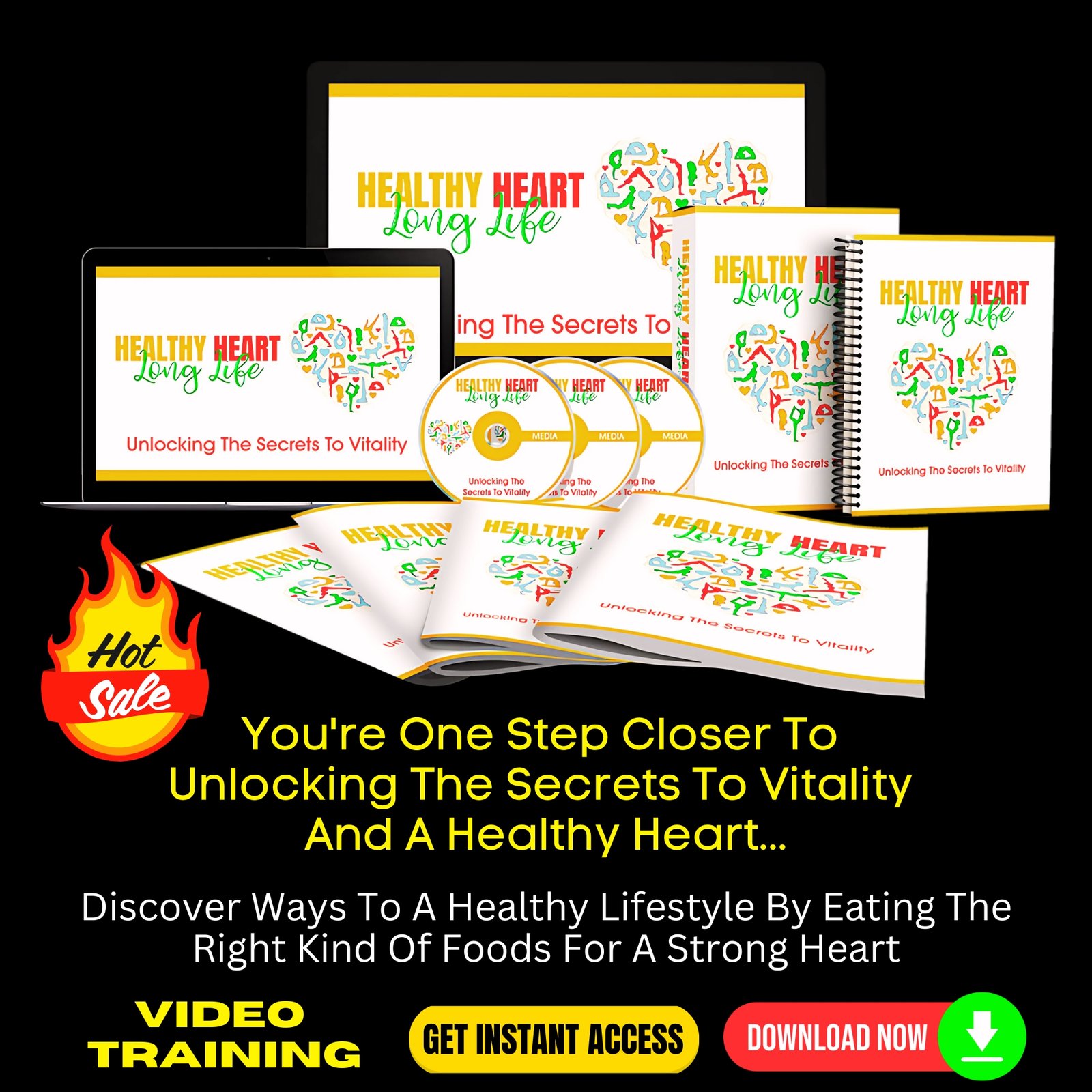 Healthy Heart Long Life Upgrade Package (Video Course)